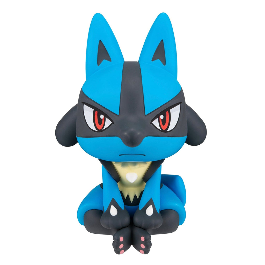 Lucario Look Up Figure | Authentic Japanese Pokémon Figure