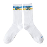Lucario Middle Socks (25-27cm) Intensive Training - Authentic Japanese Pokémon Center Socks (cotton) 