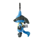 Lucario Posing Mascot Plush Intensive Training - Authentic Japanese Pokémon Center Mascot Plush Keychain 