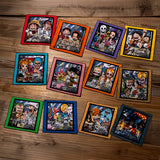 Luffy & Ace Hand Towel - Mugiwara Space - ONE PIECE - Authentic Japanese TOEI ANIMATION Towel (cotton) 