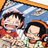 Luffy & Ace Hand Towel - Mugiwara Space - ONE PIECE - Authentic Japanese TOEI ANIMATION Towel (cotton) 