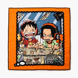 Luffy & Ace Hand Towel - Mugiwara Space - ONE PIECE - Authentic Japanese TOEI ANIMATION Towel (cotton) 
