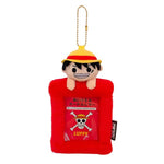 Luffy Card Holder Plush - ONE PIECE - Authentic Japanese TOEI ANIMATION Office Accessory (plastic) 