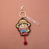Luffy Lollipop Choco Keychain - ONE PIECE - Authentic Japanese TOEI ANIMATION Keychain 