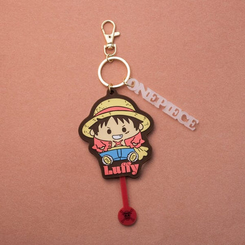 Luffy Lollipop Choco Keychain - ONE PIECE - Authentic Japanese TOEI ANIMATION Keychain 