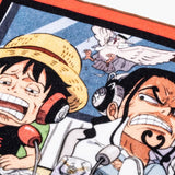 Luffy & Lucci Hand Towel - Mugiwara Space - ONE PIECE - Authentic Japanese TOEI ANIMATION Towel (cotton) 