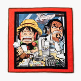 Luffy & Lucci Hand Towel - Mugiwara Space - ONE PIECE - Authentic Japanese TOEI ANIMATION Towel (cotton) 