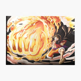 Luffy Metallic Clear File (Special move) - ONE PIECE - Authentic Japanese TOEI ANIMATION File Folder 