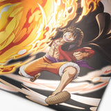 Luffy Metallic Clear File (Special move) - ONE PIECE - Authentic Japanese TOEI ANIMATION File Folder 