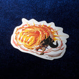 Luffy Metallic Sticker (Special move) - ONE PIECE - Authentic Japanese TOEI ANIMATION Sticker 