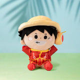 Luffy Plush Keychain Banzai! (Egghead Ver.) - ONE PIECE - Authentic Japanese TOEI ANIMATION Mascot Plush Keychain 