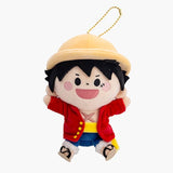 Luffy Plush Keychain Banzai! - ONE PIECE - Authentic Japanese TOEI ANIMATION Mascot Plush Keychain 