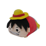 Luffy Plush Mascot Mugimugi Otedama ONE PIECE - Authentic Japanese TOEI ANIMATION Mascot Plush Keychain 