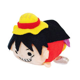 Luffy Plush Mascot Mugimugi Otedama (Onigashima Raid Ver.) ONE PIECE - Authentic Japanese TOEI ANIMATION Mascot Plush Keychain 