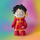 Luffy Rigid Standing Plush (Egghead Costume) - ONE PIECE - Authentic Japanese TOEI ANIMATION Plush 