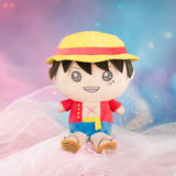 Luffy Sparkling Eyes Plush - ONE PIECE - Authentic Japanese TOEI ANIMATION Plush 