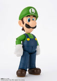 Luigi S.H.Figuarts Figure - Super Mario - Authentic Japanese Bandai Namco Figure 