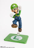 Luigi S.H.Figuarts Figure - Super Mario - Authentic Japanese Bandai Namco Figure 