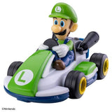 Luigi & Standard Kart Drift Starter Set - Drift TOMICA X Mario Kart - Authentic Japanese Takara Tomy Figure 