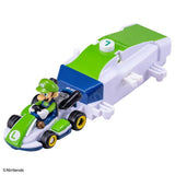 Luigi & Standard Kart Drift Starter Set - Drift TOMICA X Mario Kart - Authentic Japanese Takara Tomy Figure 