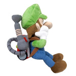 Luigi With Poltergust Plush (Frightened Ver.) - Luigi's Mansion 2 HD - Authentic Japanese San-ei Boeki Plush 