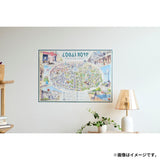Lumiose City Map A2 Poster & Poster Cards (6) Set Pokémon LEGENDS Z-A - Authentic Japanese Pokémon Center Paper Products 