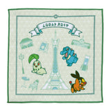 Lumiose City's Pokémon Hand Towel - Authentic Japanese Pokémon Center Towel (cotton) 