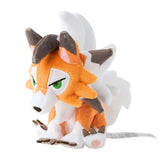 Lycanroc (Dusk Form) Plush Pokémon fit - Authentic Japanese Pokémon Center Plush 