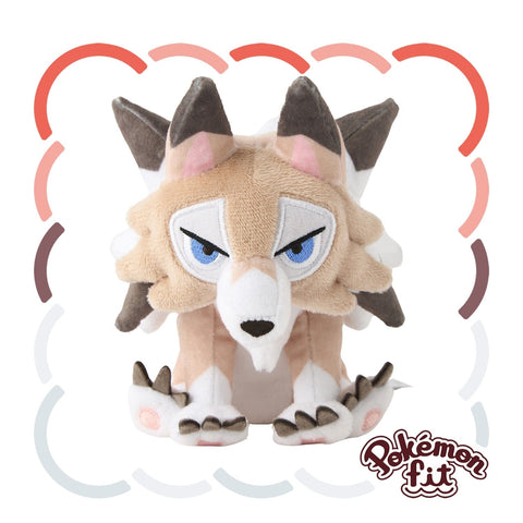 Lycanroc (Midday Form) Plush Pokémon fit - Authentic Japanese Pokémon Center Plush 
