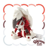 Lycanroc (Midnight Form) Plush Pokémon fit - Authentic Japanese Pokémon Center Plush 