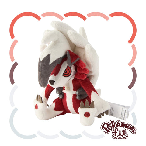 Lycanroc (Midnight Form) Plush Pokémon fit - Authentic Japanese Pokémon Center Plush 