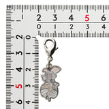 Magearna - National Pokédex Metal Charm Keychain #801 - Authentic Japanese Pokémon Center Keychain 