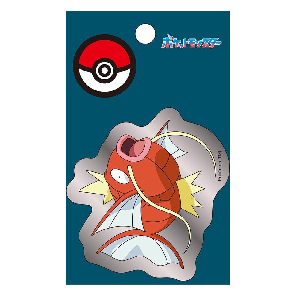 Magikarp Buddy Ribbon Magikarp Die-cut Sticker Silver | Authentic Japanese Pokémon Merch ...