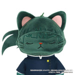 Maki Zenin (Eye Mask Included) withCAT Plush Keychain - Jujutsu Kaisen - Authentic Japanese movic Mascot Plush Keychain 