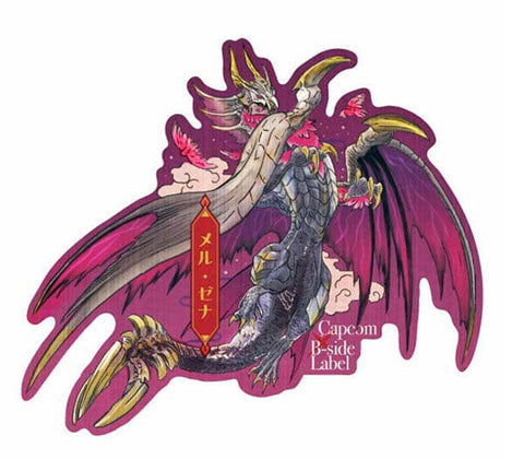 Malzeno CAPCOM×B-SIDE LABEL Sticker (Artwork) Monster Hunter - Authentic Japanese Capcom Sticker 