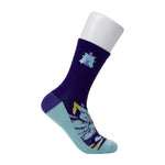 Mareanie Middle Socks (25-27cm) - Moudoku Kiken - Authentic Japanese Pokémon Center Socks 