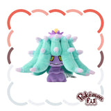 Mareanie Plush Pokémon fit - Authentic Japanese Pokémon Center Plush 