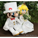 Mario And Peach (Wedding Style) Plush Set - Super Mario Odyssey - Authentic Japanese San-ei Boeki Plush 