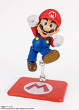 Mario S.H.Figuarts Figure - Super Mario - Authentic Japanese Bandai Namco Figure 
