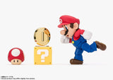 Mario S.H.Figuarts Figure - Super Mario - Authentic Japanese Bandai Namco Figure 