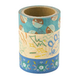 Masking Tape 3-Piece Set "Give Me Electricity!" - Authentic Japanese Pokémon Center Paper Products 