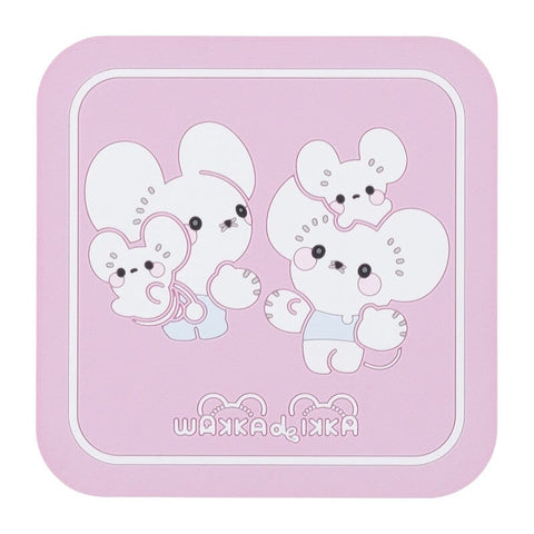 Maushold Rubber Coaster WAKKA de IKKA - Authentic Japanese Pokémon Center Household product 