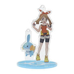 May Acrylic Stand With Keychain - TRAINERS Salon!! - Authentic Japanese Pokémon Center Acrylic Stand 