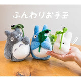 Medium Totoro & Susuwatari Fluffy Beanbag Plush (M) - My Neighbor Totoro - Authentic Japanese Sun Arrow Plush 