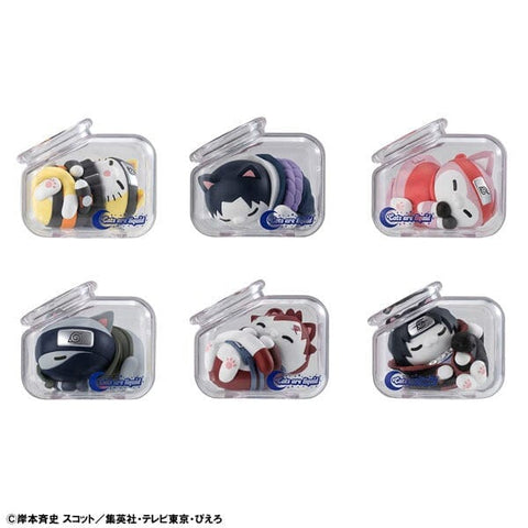 MEGA CAT PROJECT Figure Good Night Nyaruto! - NARUTO Shippuden (6Pcs/BOX) - Authentic Japanese MegaHouse Figure 