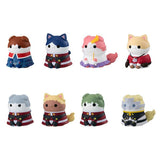 MEGA CAT PROJECT Figure Mobile Suit Nyandam Cats in Disguise - Mobile Suit Gundam SEED (8Pcs/BOX) - Authentic Japanese MegaHouse Figure 