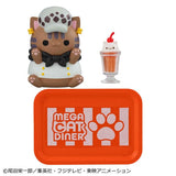 MEGA CAT PROJECT Figure Nyan Piece Nyan! DINER! - ONE PIECE (6Pcs/BOX) - Authentic Japanese MegaHouse Figure 