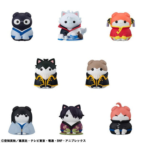 MEGA CAT PROJECT Figure Nyantama NyanNyan Icchauze Konoyarou Hen - Gintama (8Pcs/BOX) - Authentic Japanese MegaHouse Figure 