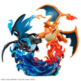 Mega Charizard X ＆ Mega Charizard Y Figure G.E.M.EX Series - Pokémon - Authentic Japanese MegaHouse Figure 