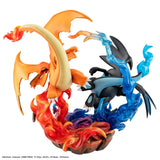Mega Charizard X ＆ Mega Charizard Y Figure G.E.M.EX Series - Pokémon - Authentic Japanese MegaHouse Figure 